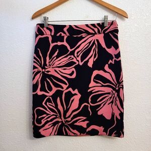 Grace Elements Barbie Pink Tropical Flower Pencil Skirt: 6
